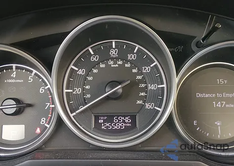 2016 Mazda Mazda6 I Grand Touring z USA, uszkodzony, nr VIN JM1GJ1W52G1422991